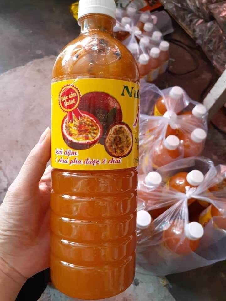 Nước cốt chanh dây Đà Lạt chai 1lit