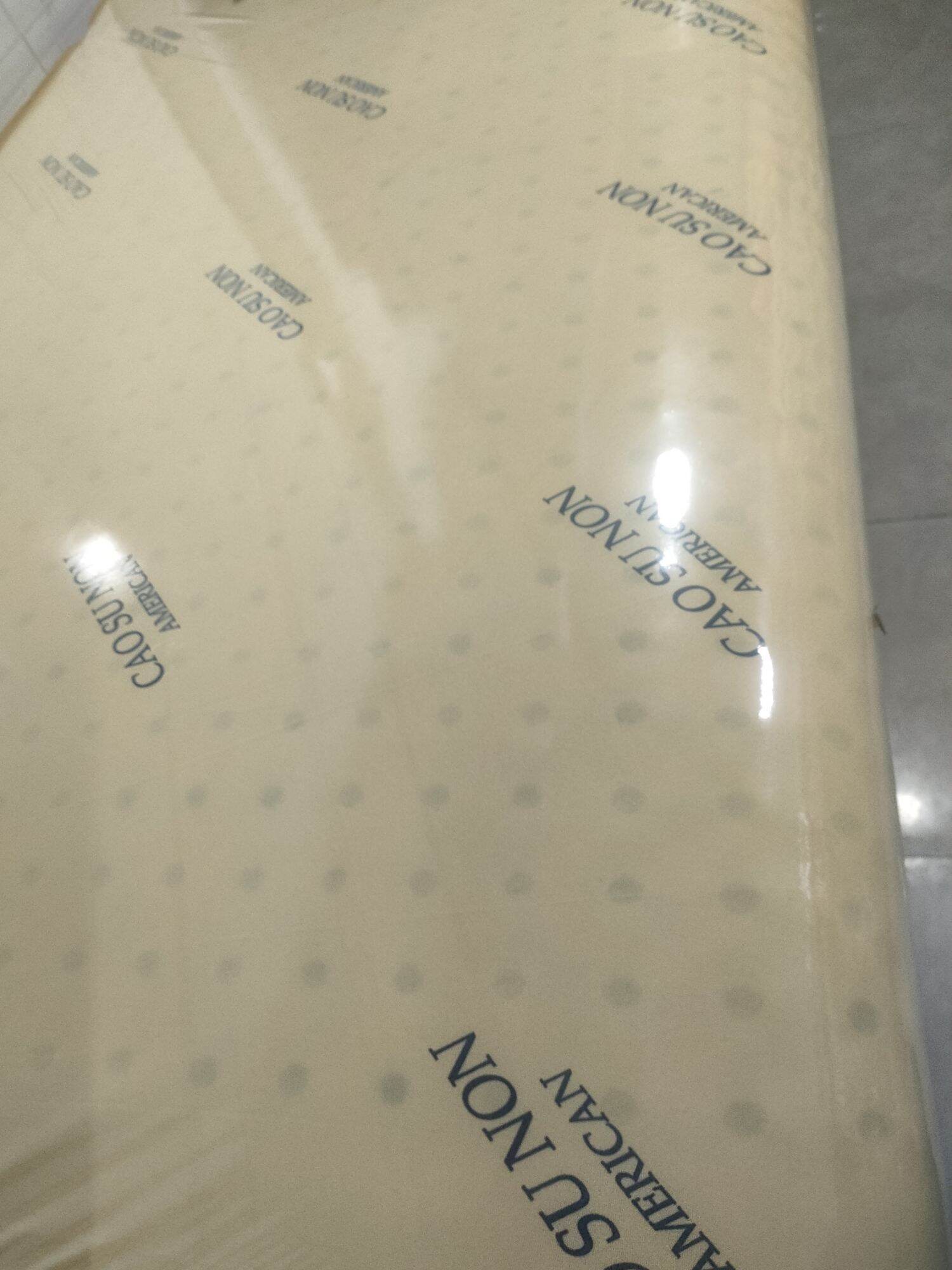 nệm cao su non american đủ size (Chính Hãng BH 15 năm)