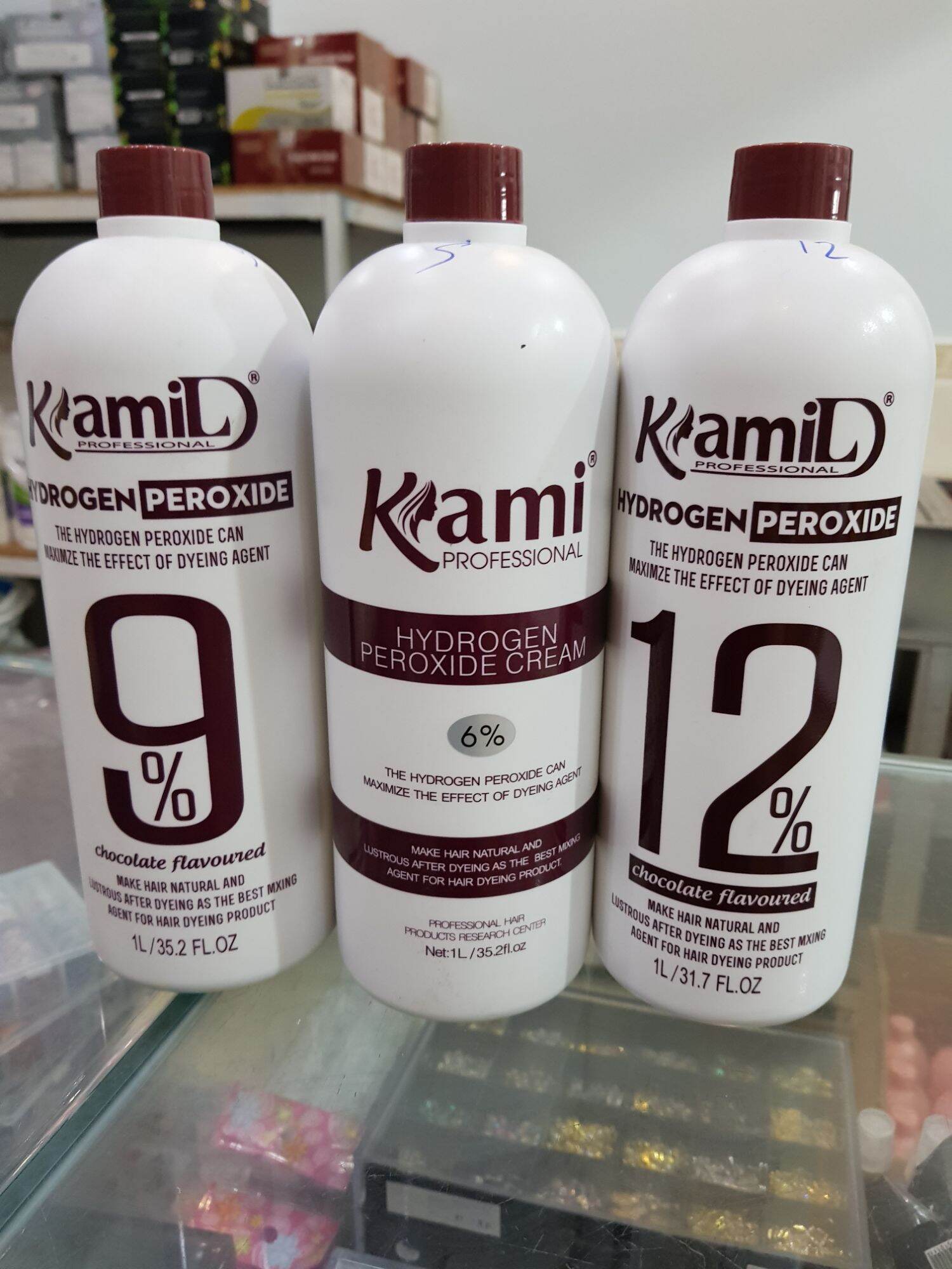 OXY TRỢ NHUỘM KAMI 1000ML