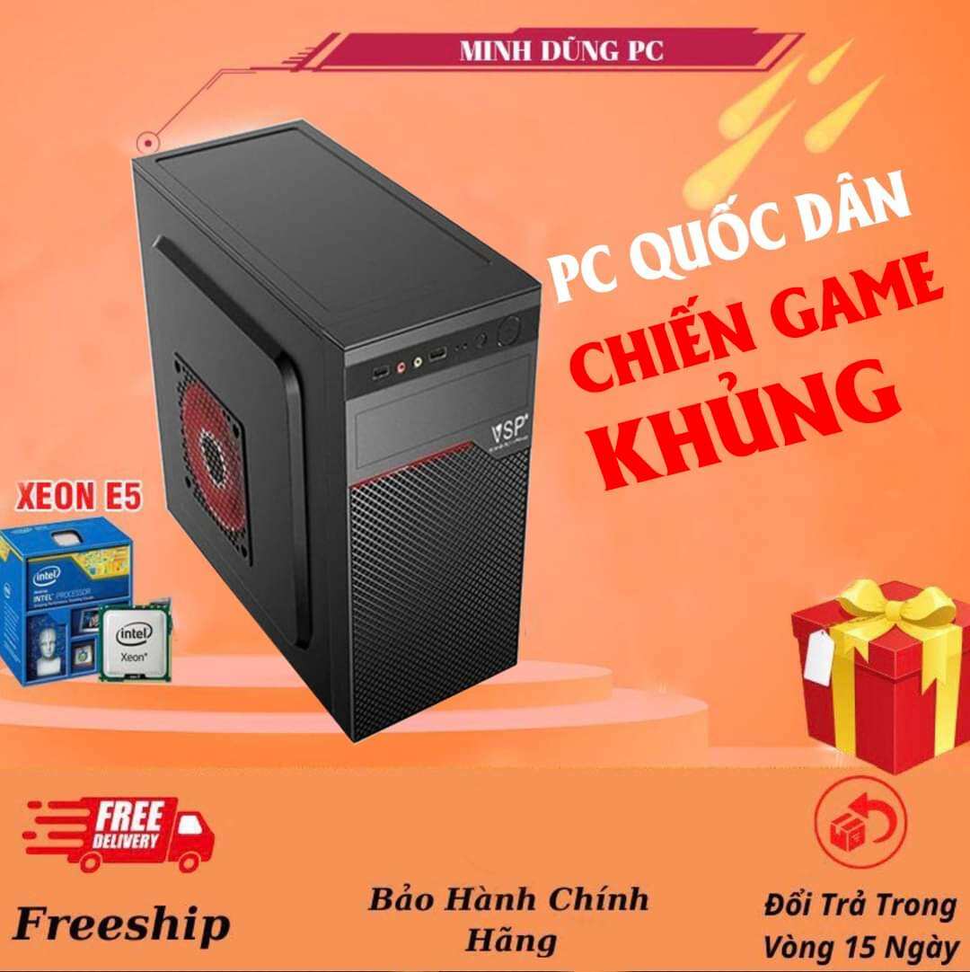 NEW 100%  PC Vip Pro Stream mọi Game + Giả Lập bảo hành hơn 2 năm