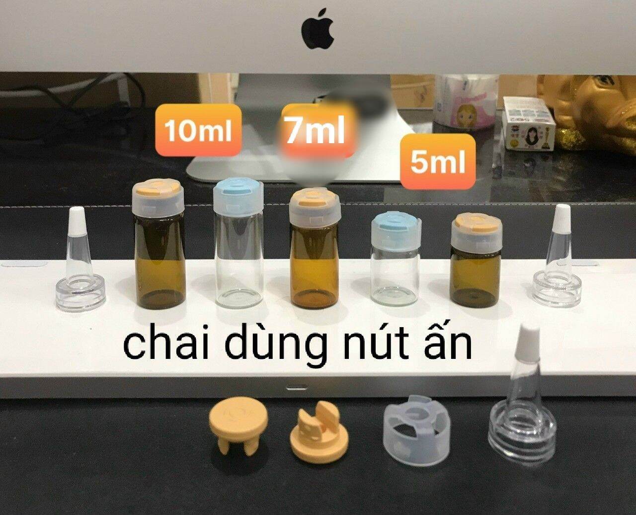 100 lọ chiết thủy tinh 5ml,7ml,10ml