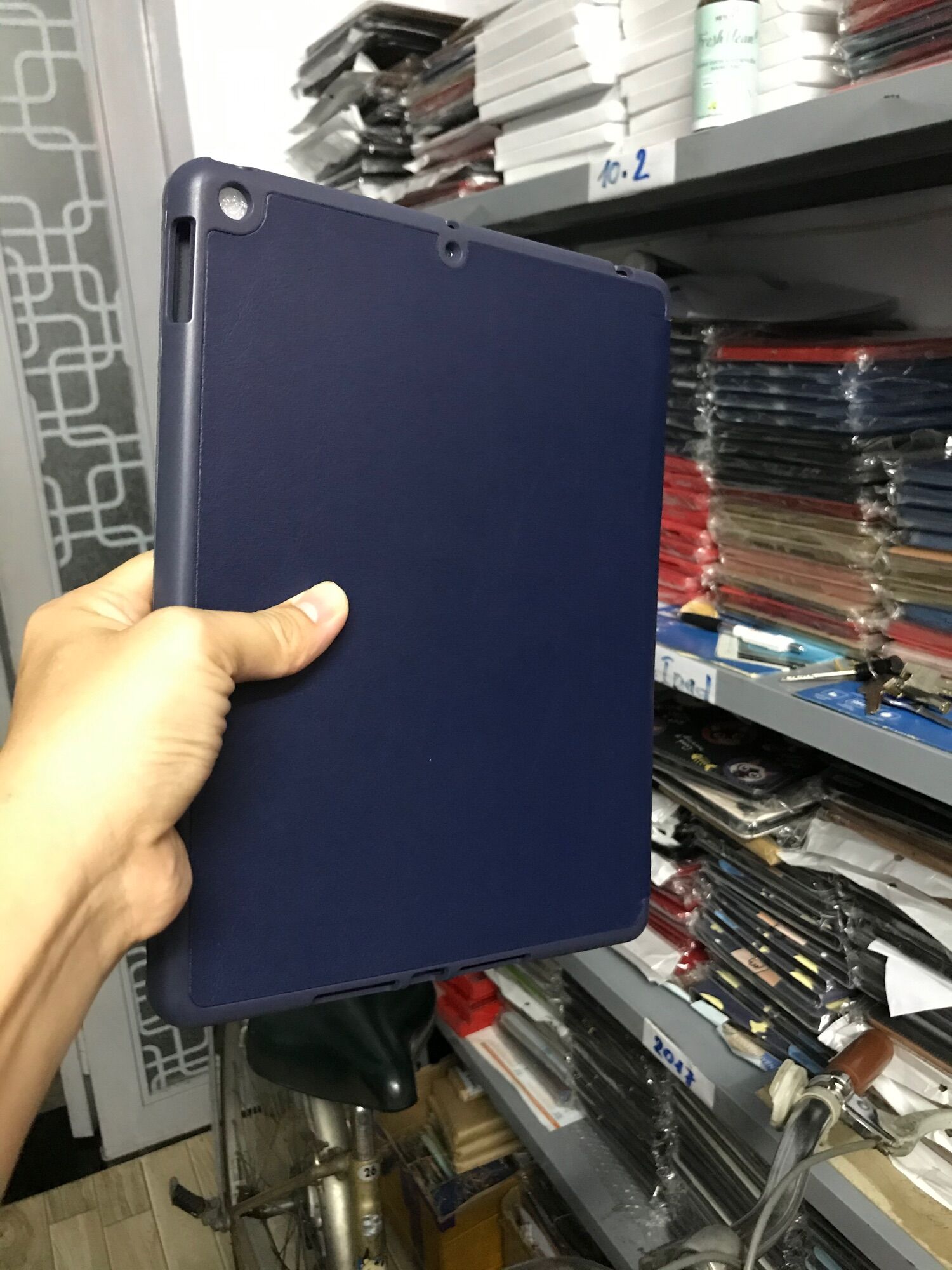 Bao da ipad gen 9 10.2 2021 có khe đựng bút