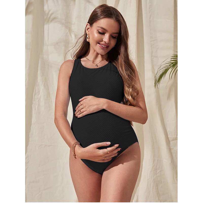 Bikini bầu- Đồ bơi liền mảnh cho mẹ bầu siêu sang chảnh