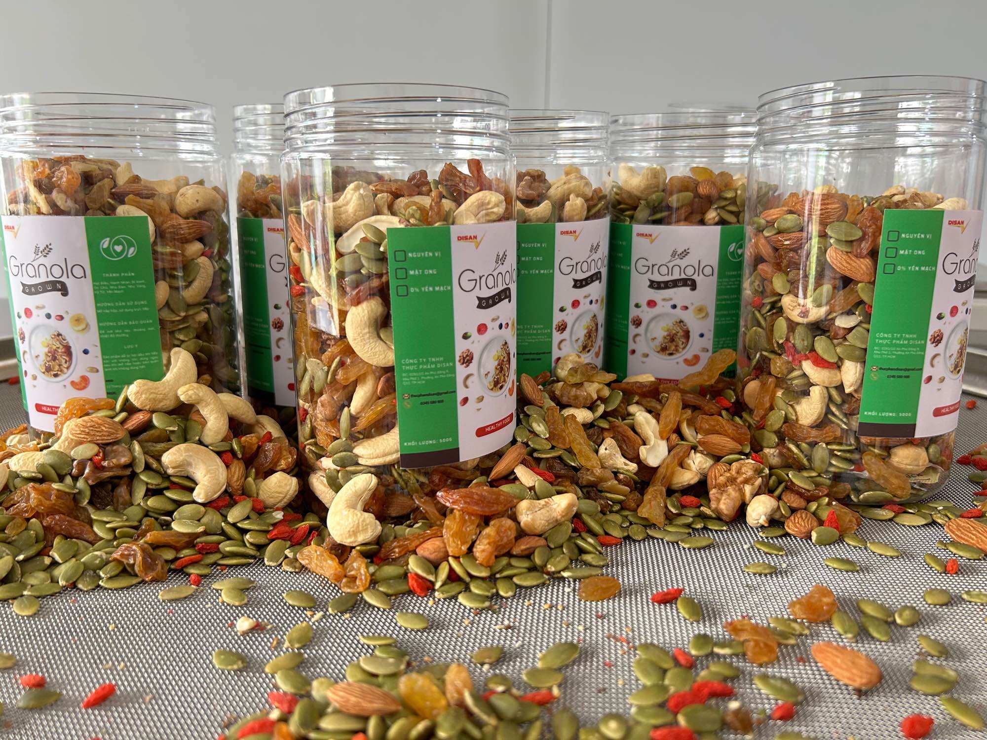 Granola Siêu Hạt - Không Yến Mạch 500g