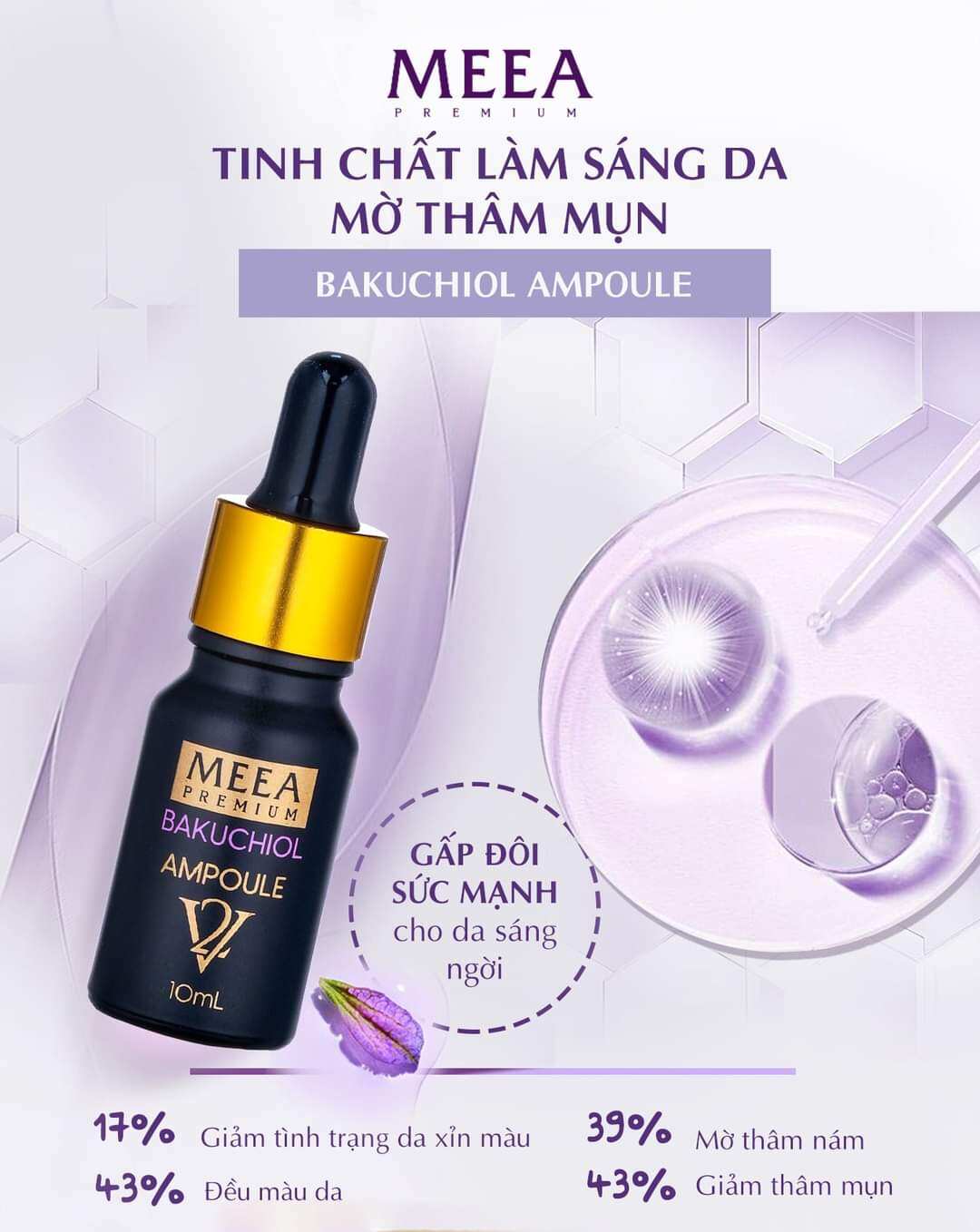 (Size mini)SERUM TINH CHẤT CÁ HỒI V2 MEEA