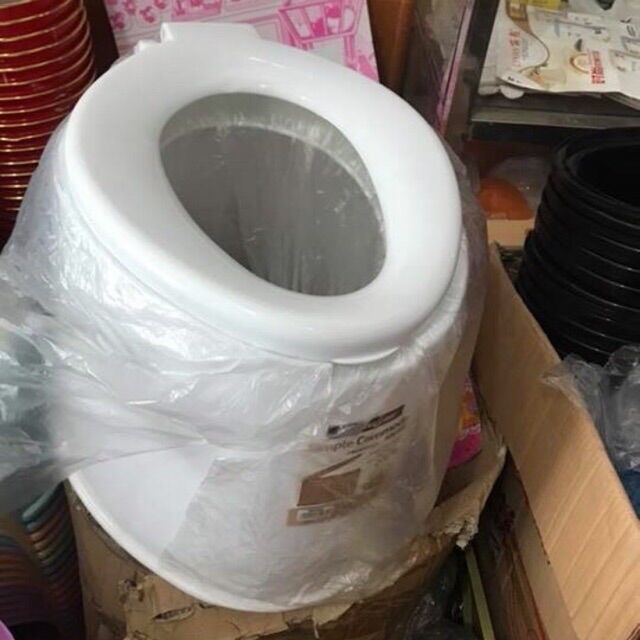 Bô vệ sinh người lớn 2 đáy