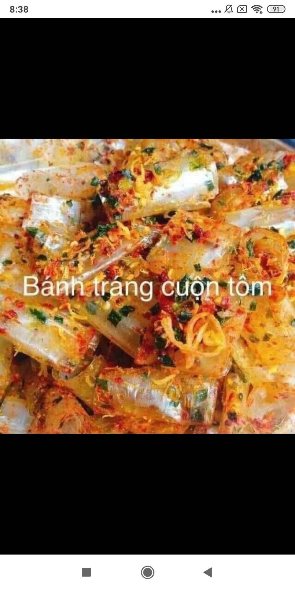 Bánh tráng cuộn tôm hành 300gr