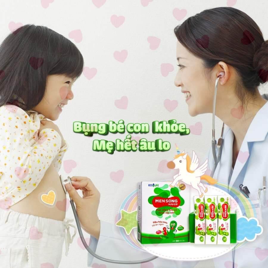 Men Sống Hữu Cơ hết biếng ăn ,tăng  cân đều