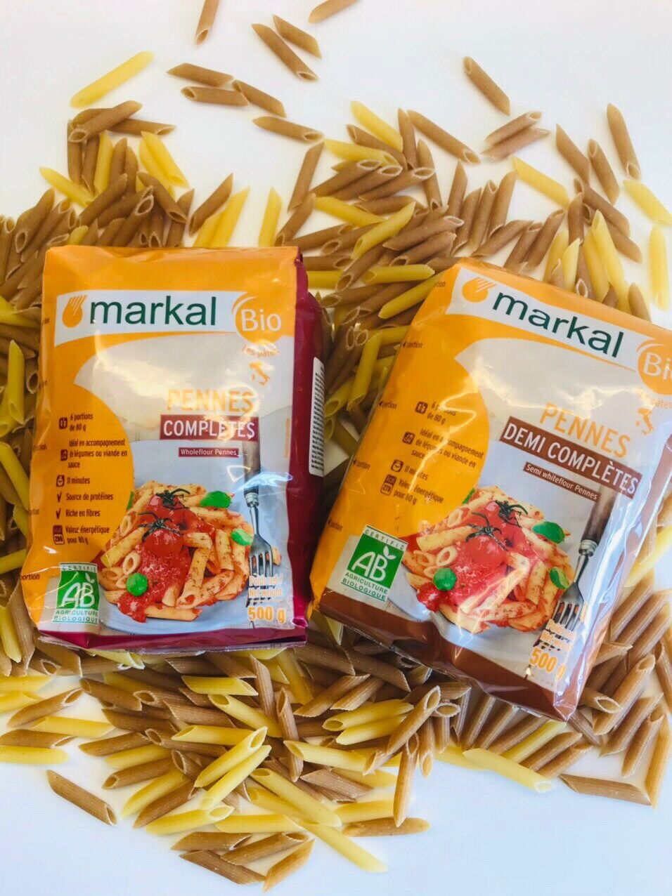 [HCM] [Tách lẻ] Mì ống lứt hữu cơ Markal 100g
