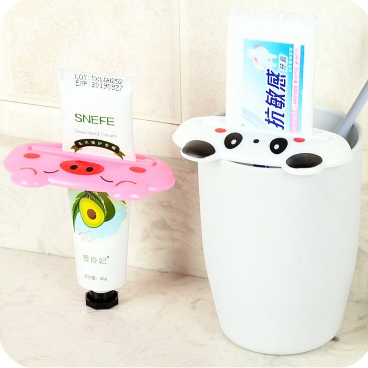 Dụng cụ vuốt kem đánh răng hình thú dễ thương