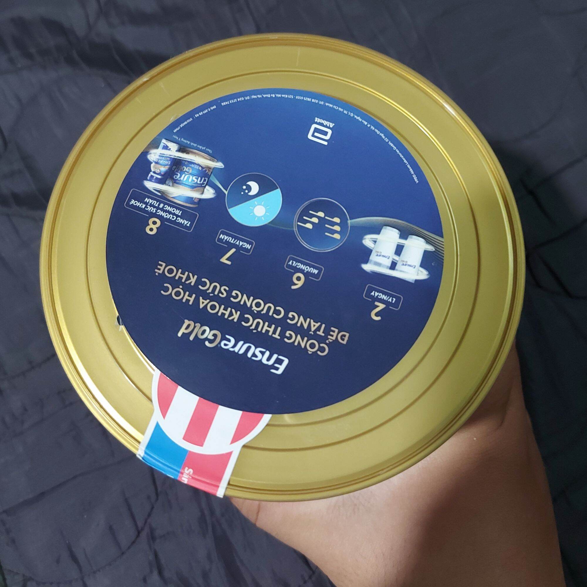 [Date: T10/2022] SỮA BỘT ENSURE GOLD COFFEE LON 850G