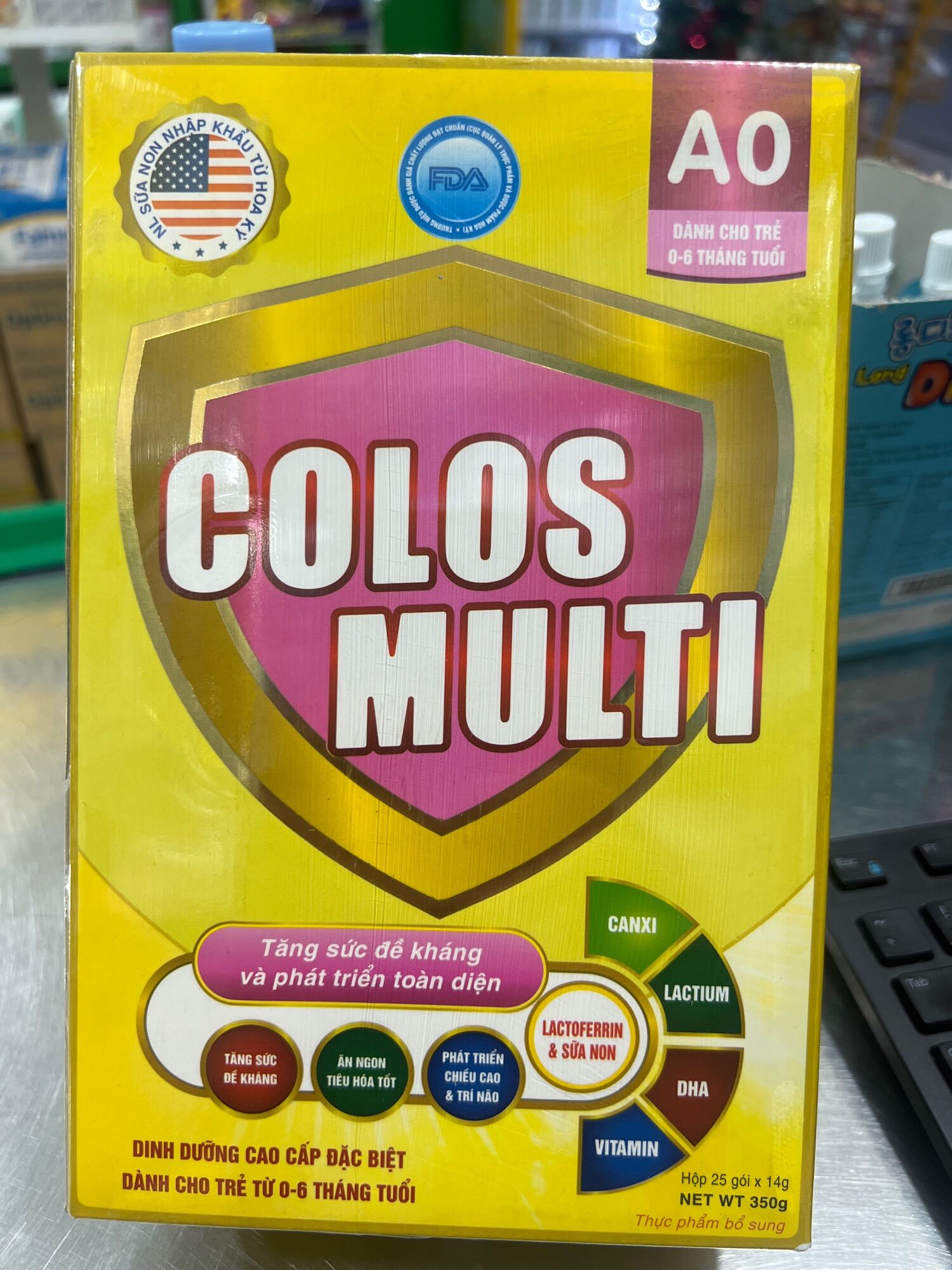 Mama Sữa non CoLos Multi A0 (0-6 tháng )