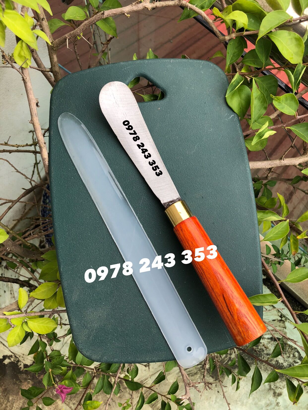 Dụng cụ lấy cơm dừa - bộ 2 dao lấy cùi dừa tiện lợi