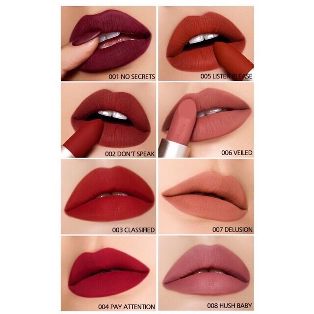Son Thỏi Lì Pony Effect Powery Whisper Lipstick Hàn Quốc