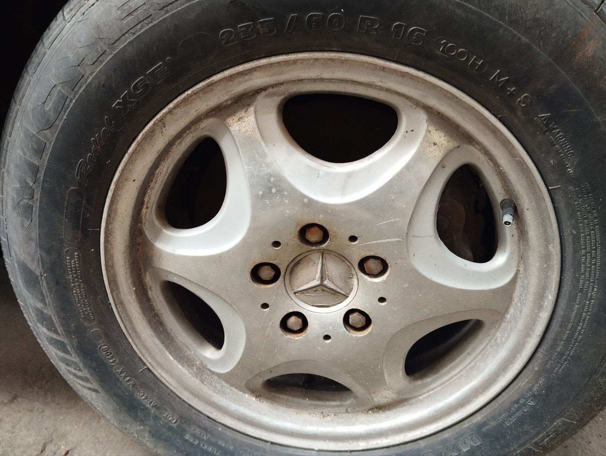 Mâm xe Mercedes Benz zin chính hãng - la-zăng size 16 inches