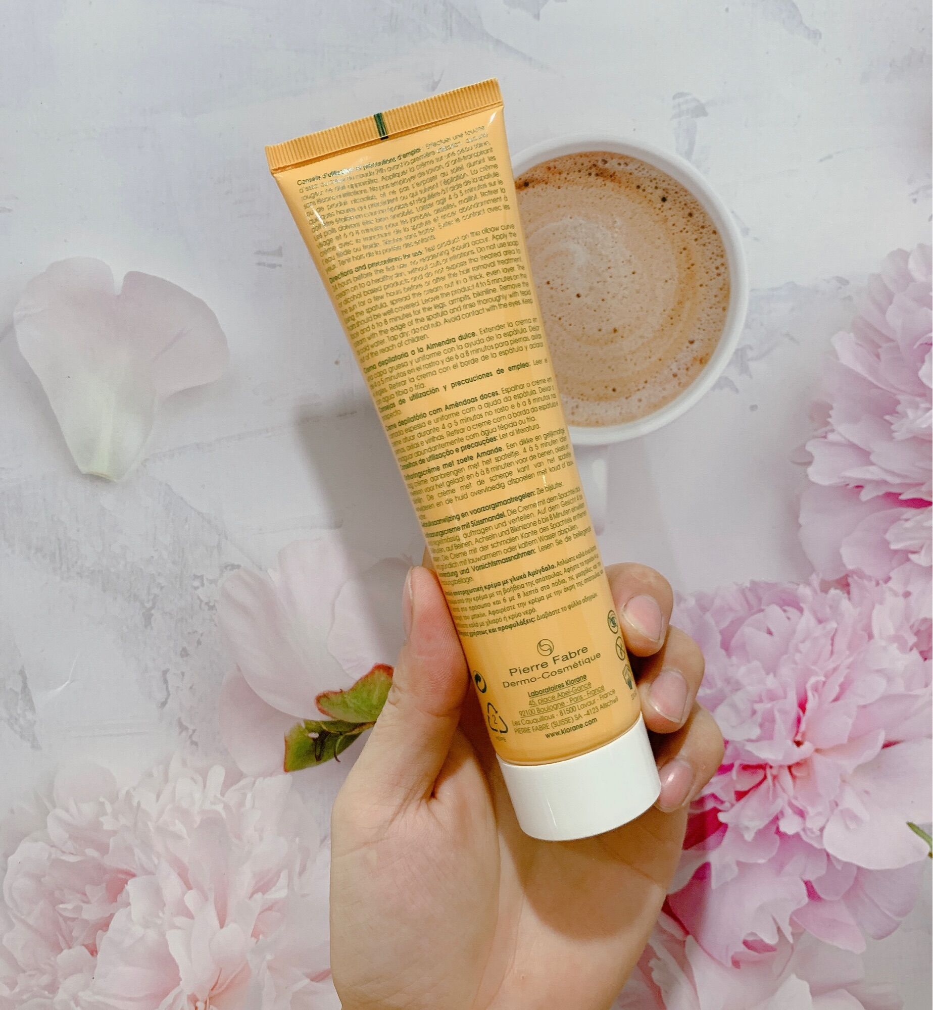 Kem tẩy lông body Klorane 150ml