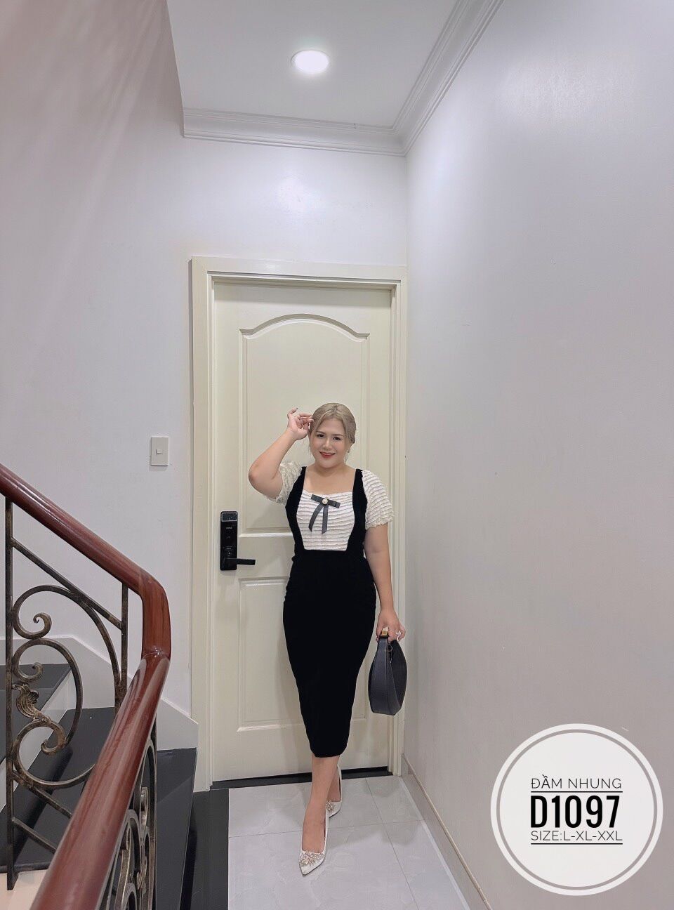 Bigsize 60- 90kg ĐẦM NHUNG ( Kèm ảnh thật)