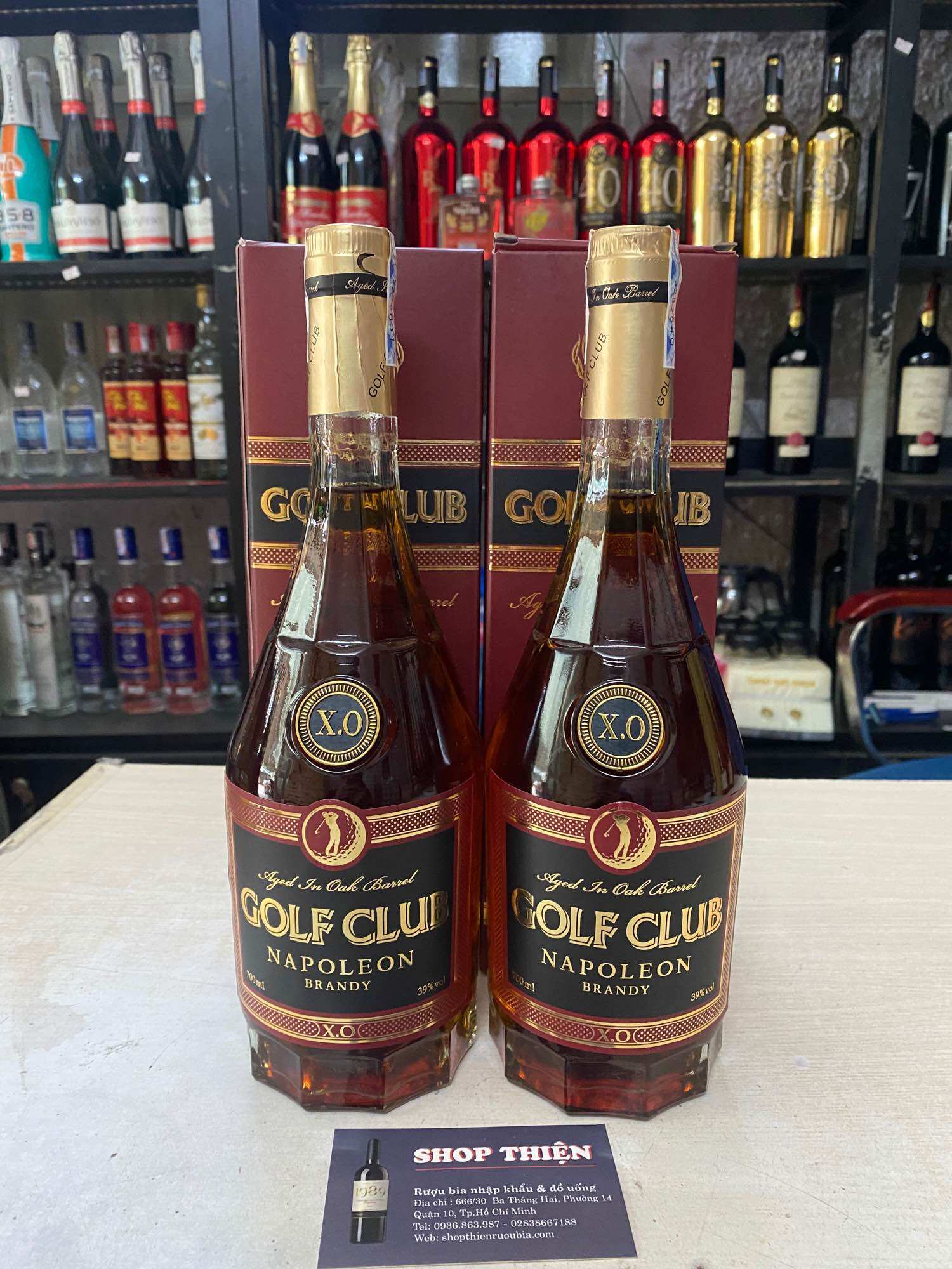 GOLF CLUB Napoleon Brandy 39% 700ml
