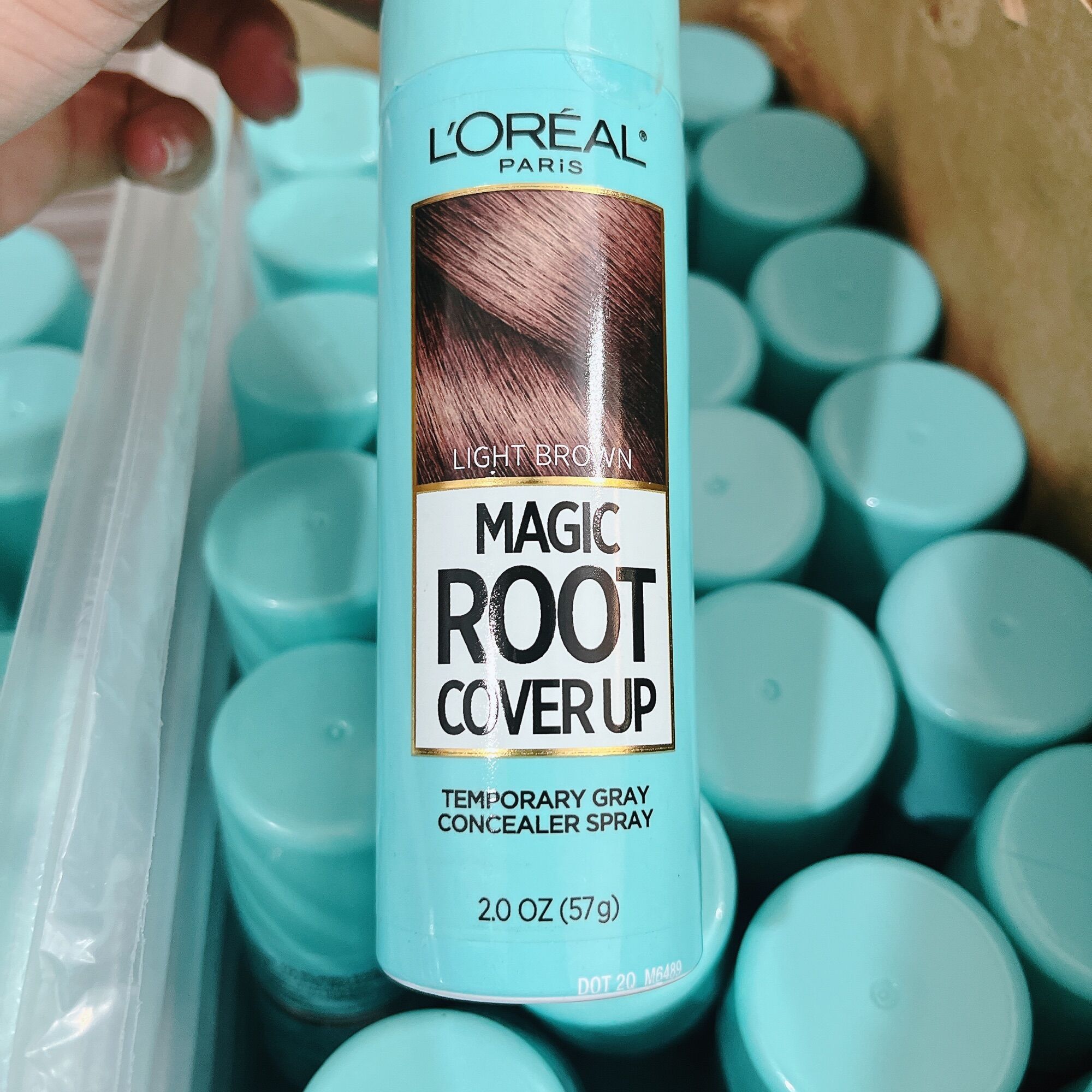 Thuốc nhuộm chân tóc bạc tạm thời Loreal Magic RôtCover up