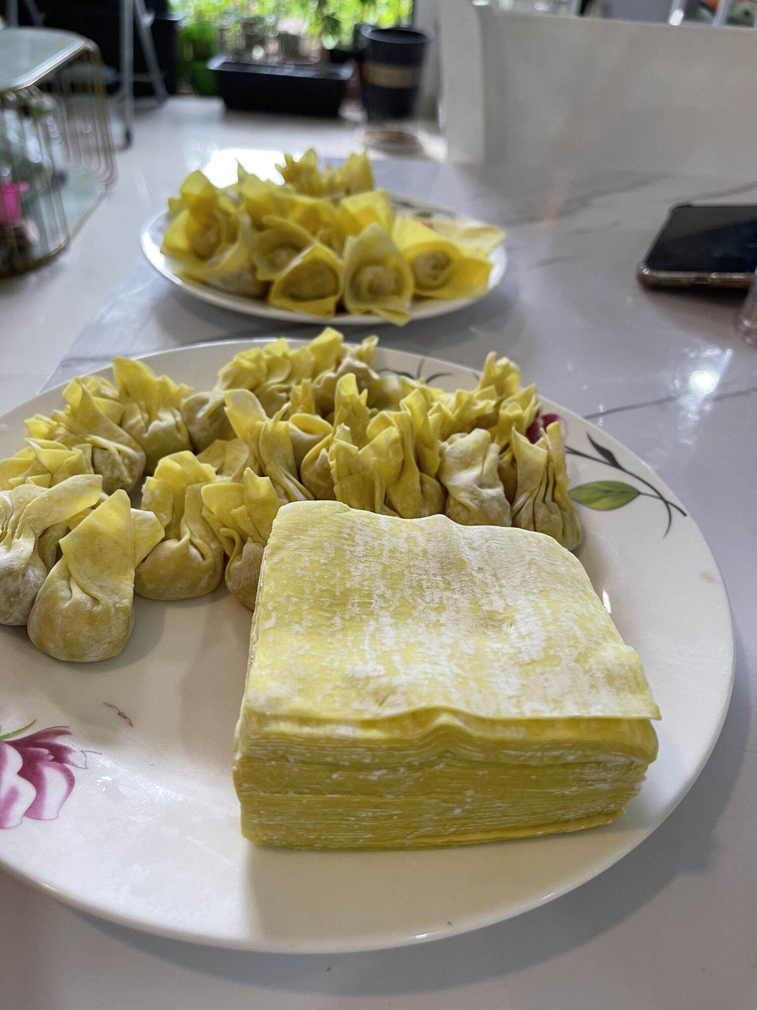 1 kg lá hoành thánh tươi chỉ ship quận TÂN PHÚ