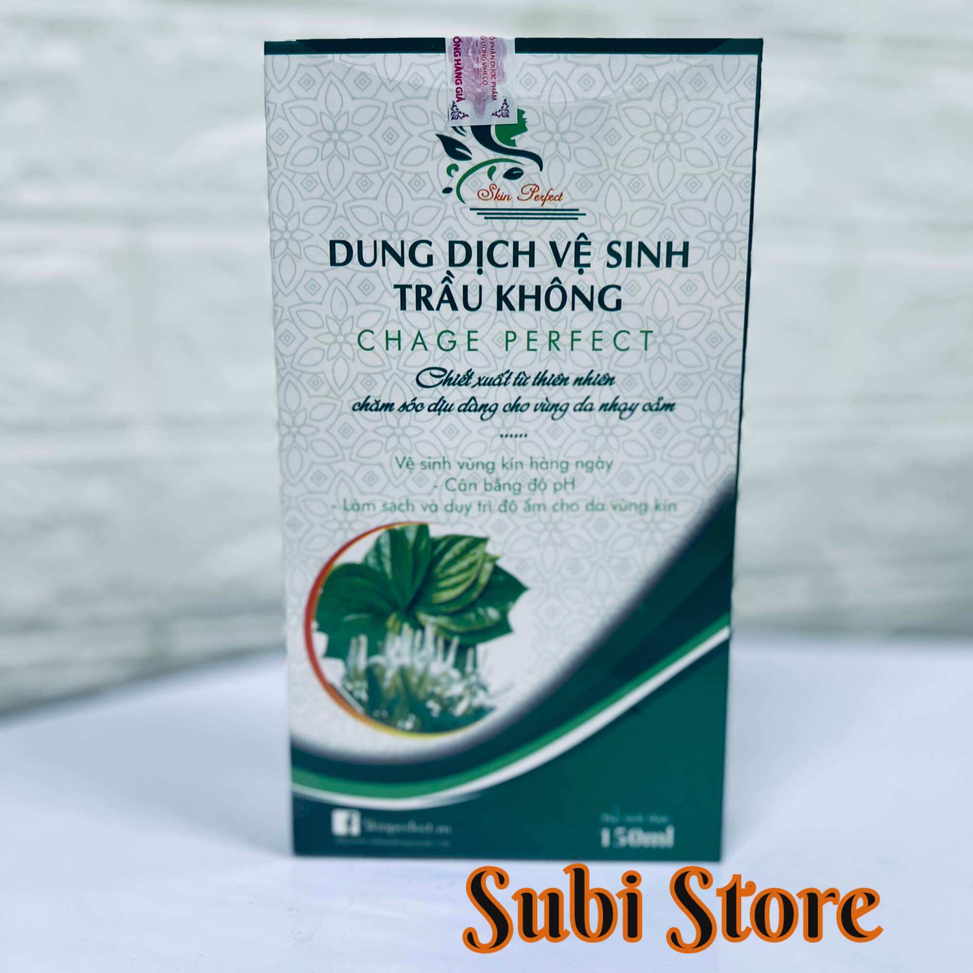 DUNG DỊCH VỆ SINH PHỤ NỮ LÁ TRẦU KHÔNG 150ML