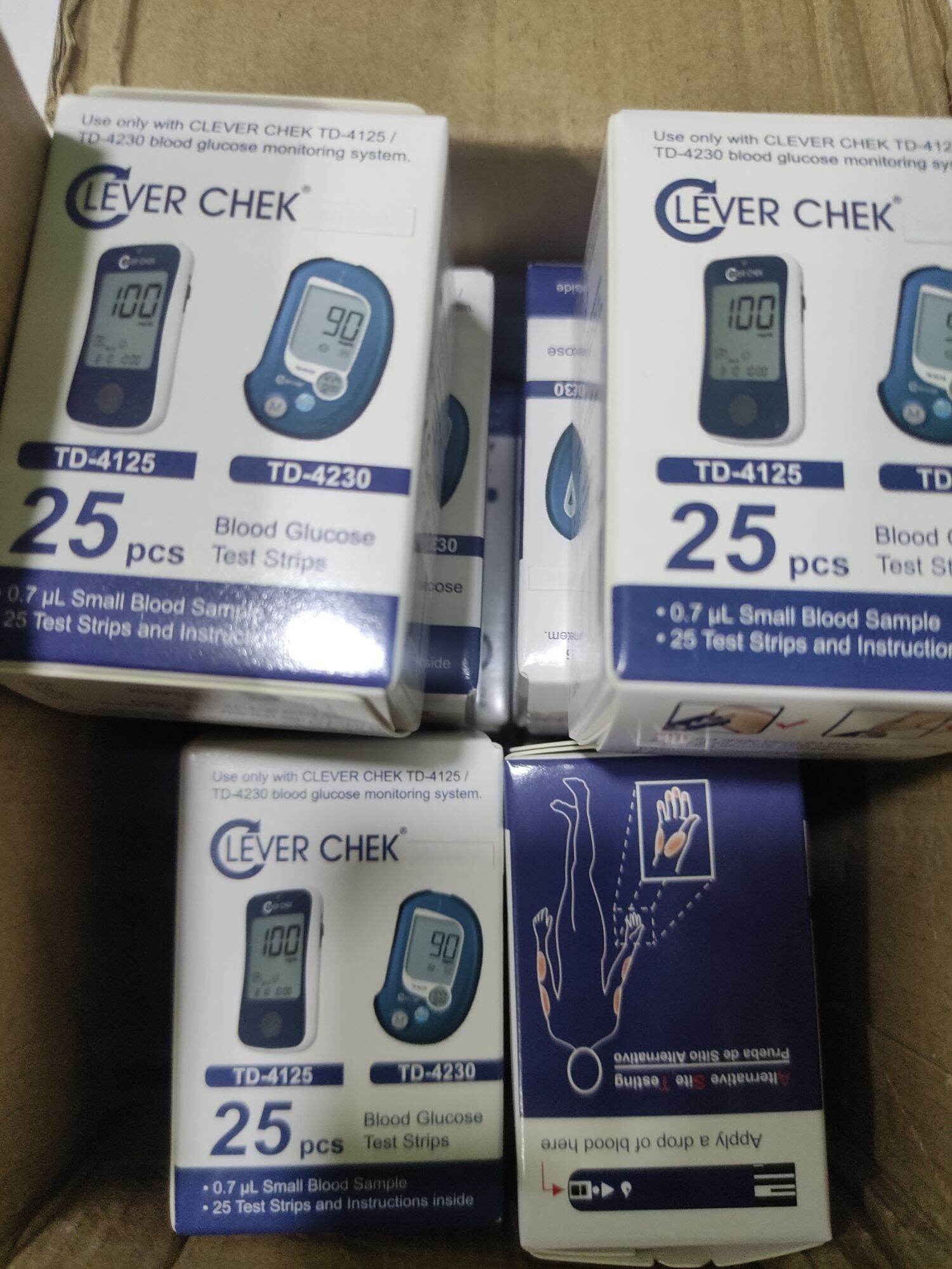 Que thử đường huyết Clever chek code 63