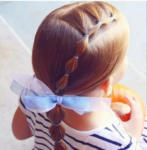 Dụng cụ búi tóc củ tỏi cho bé siêu xinh