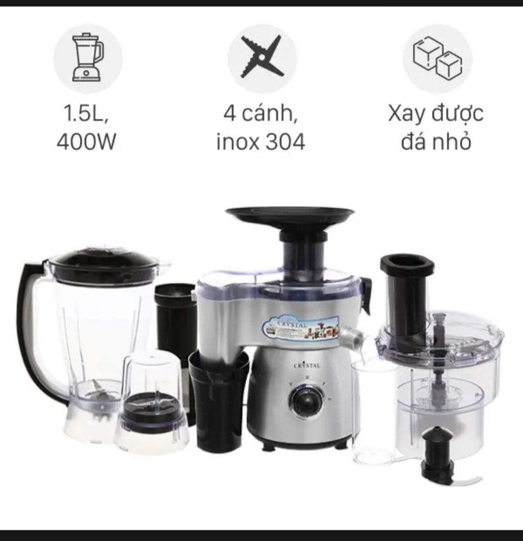 Máy xay đa năng Crystal BL466ABD

( hàng trưng bày chính hãng)