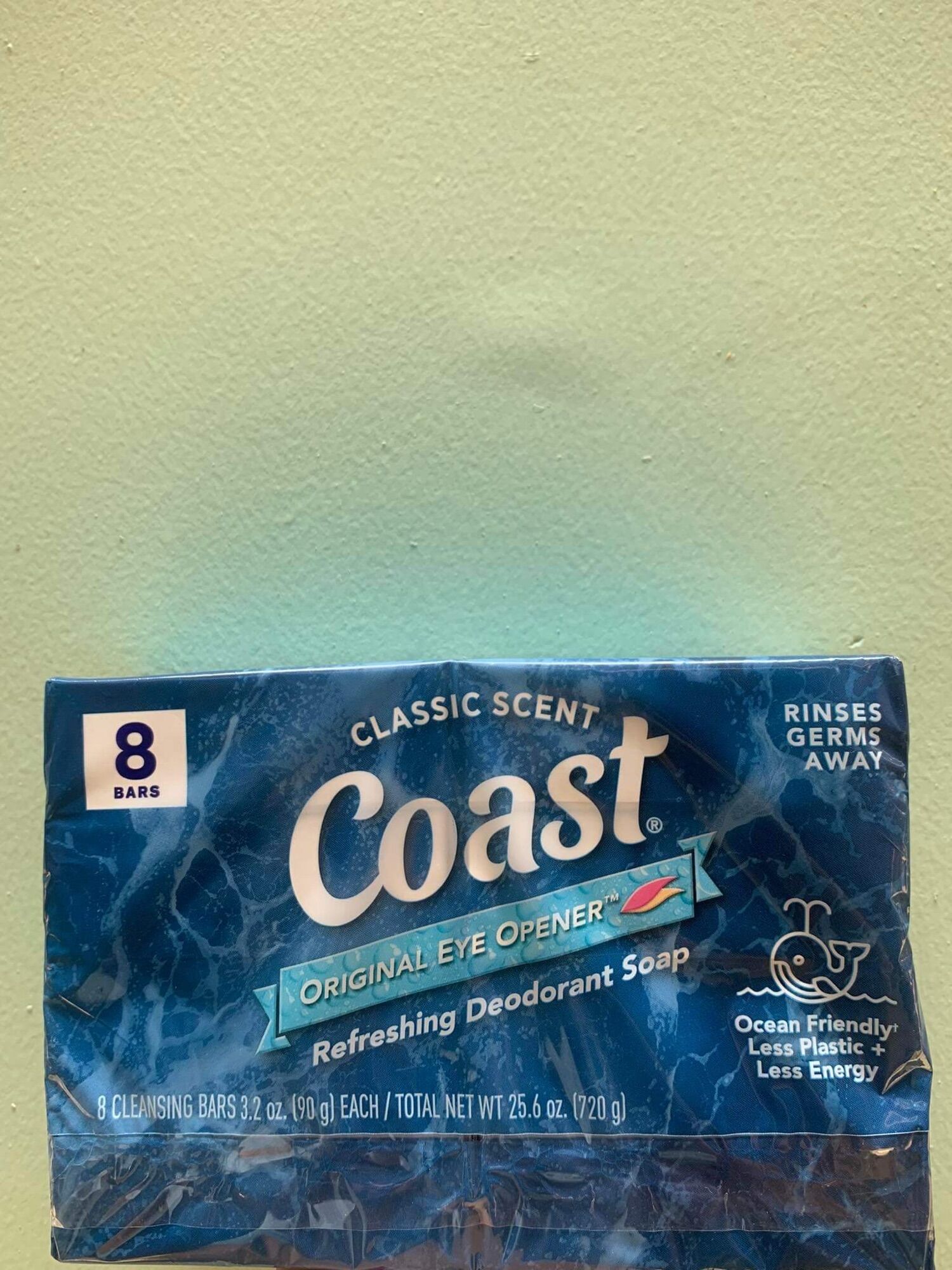 Xà bông coast usa - 1 lốc 8 cục