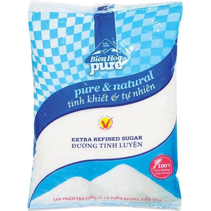 Đường tinh luyện biên hòa gói 1 kg