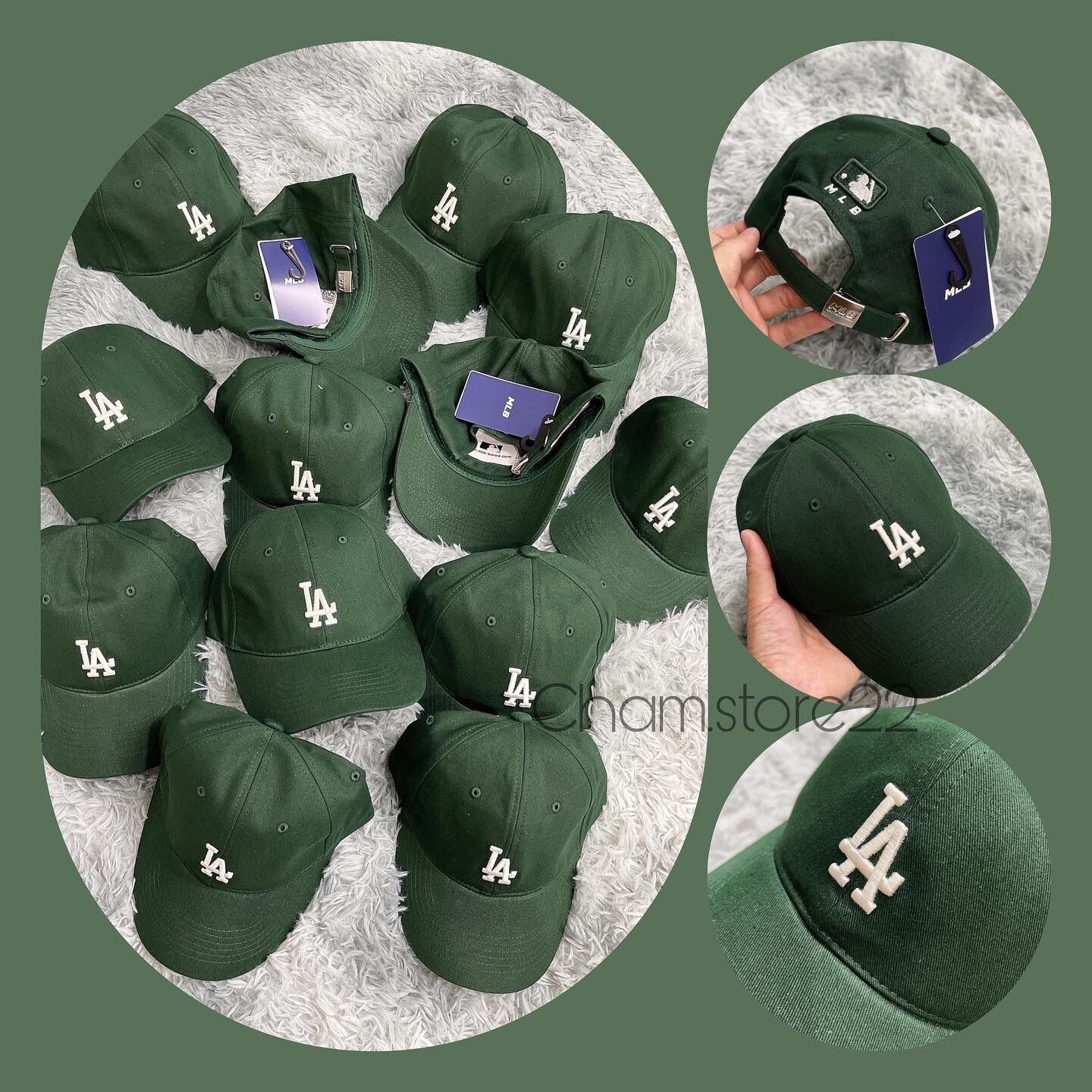 Mũ lưỡi trai l.a green