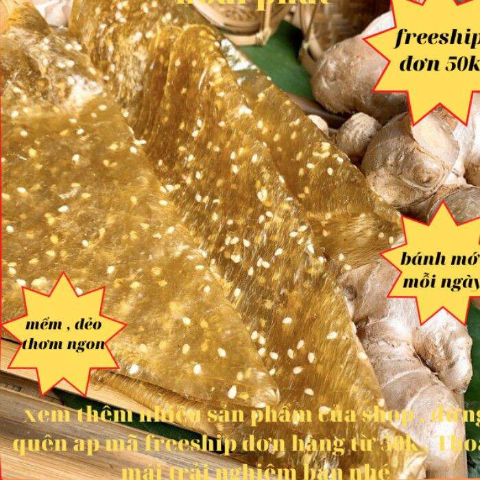 400g bánh tráng dẻo gừng
