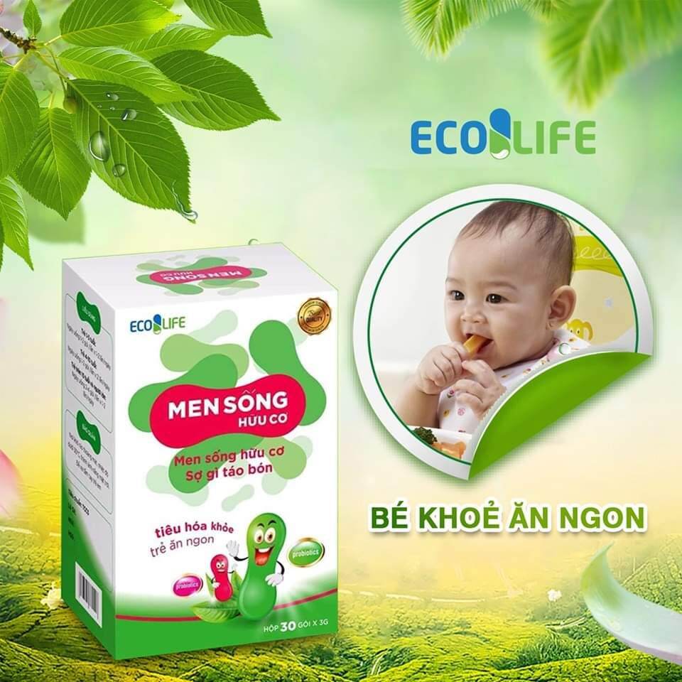 Men Sống Hữu Cơ hết biếng ăn ,tăng cân đều