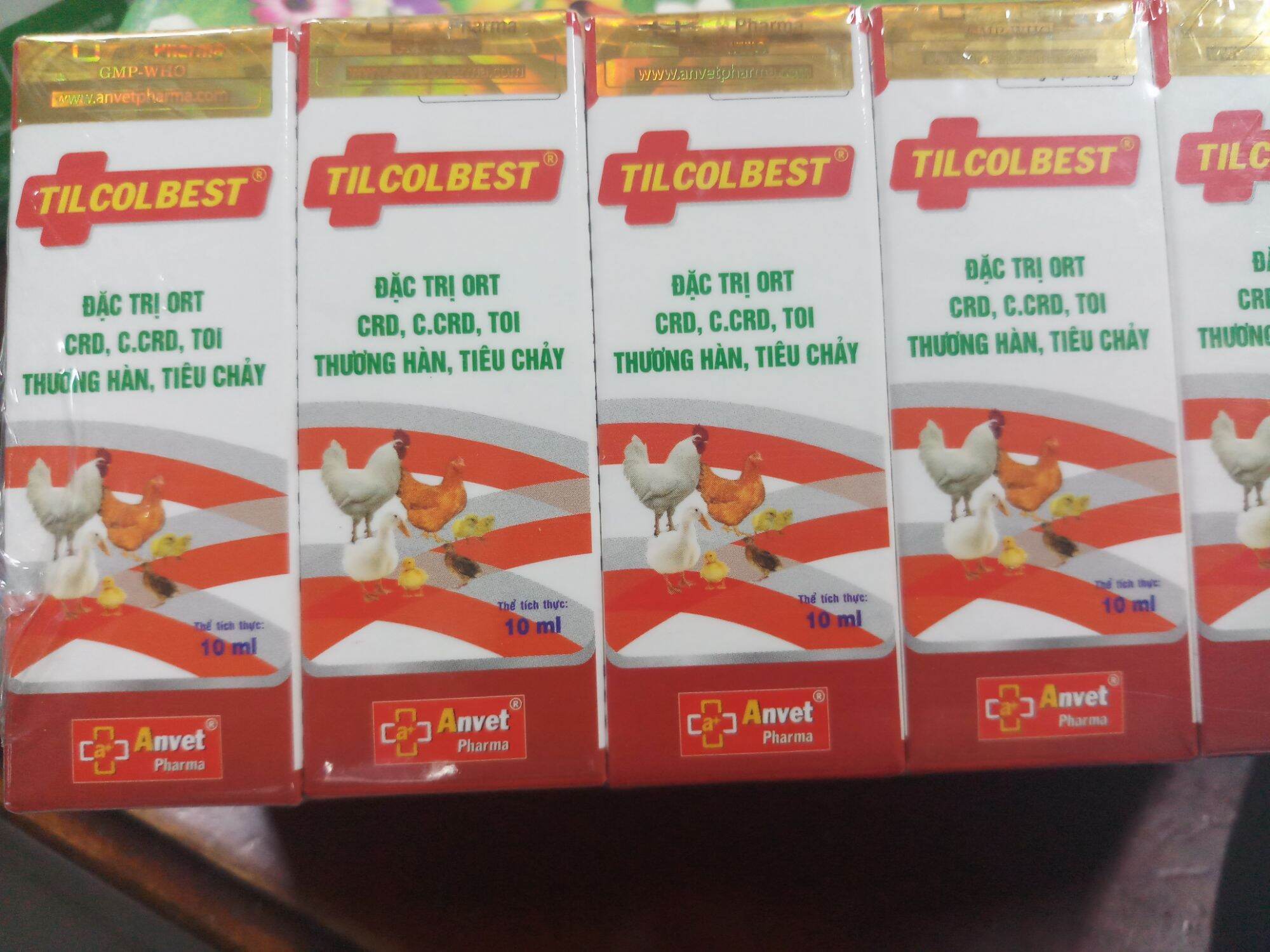 Tilcobest combo 2 lọ*10ml gà khò