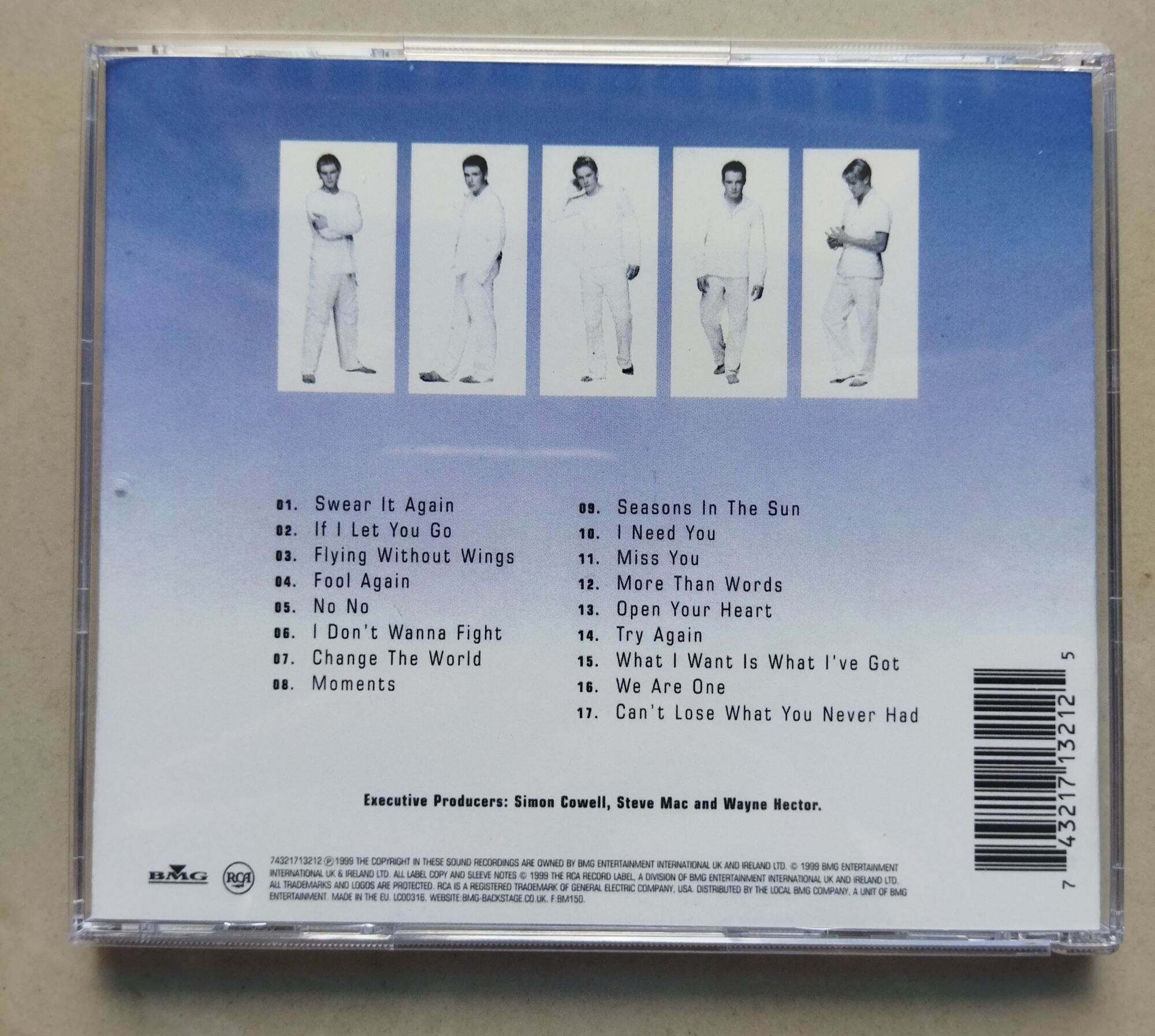 Bộ 2 cd Westlife phono