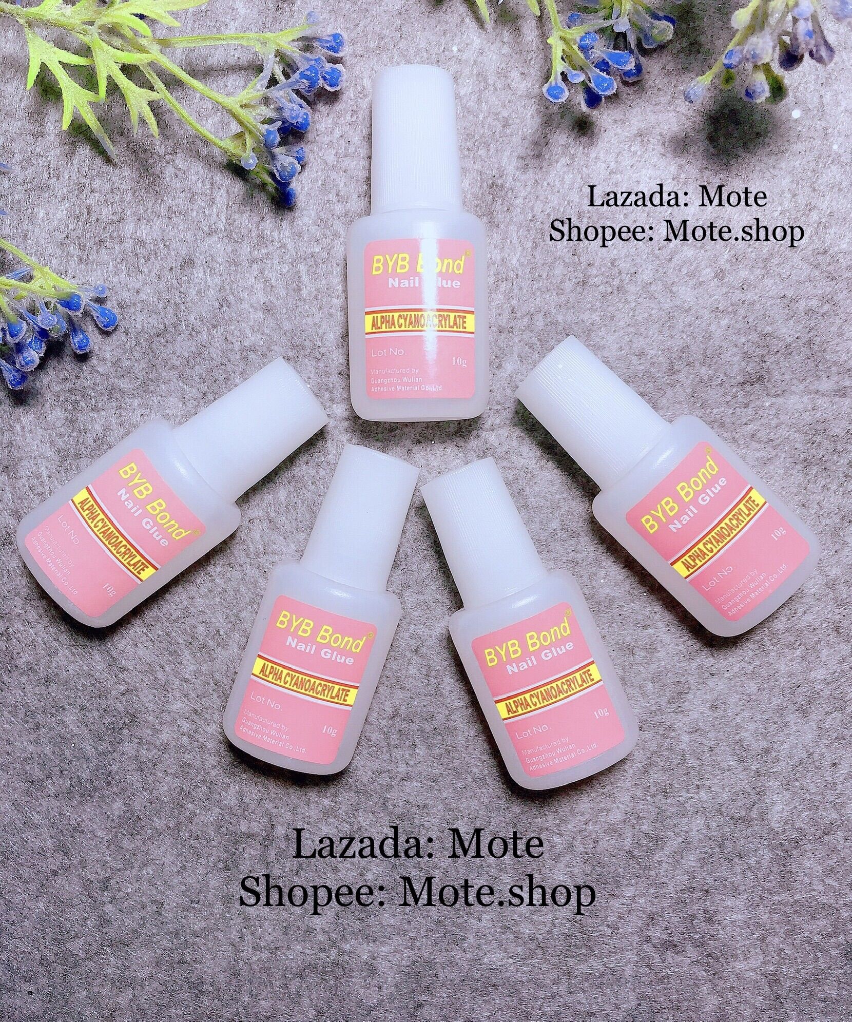 Hũ 10g - keo dán nailbox ,dán phụ kiện trang trí móng tay tiện dụng