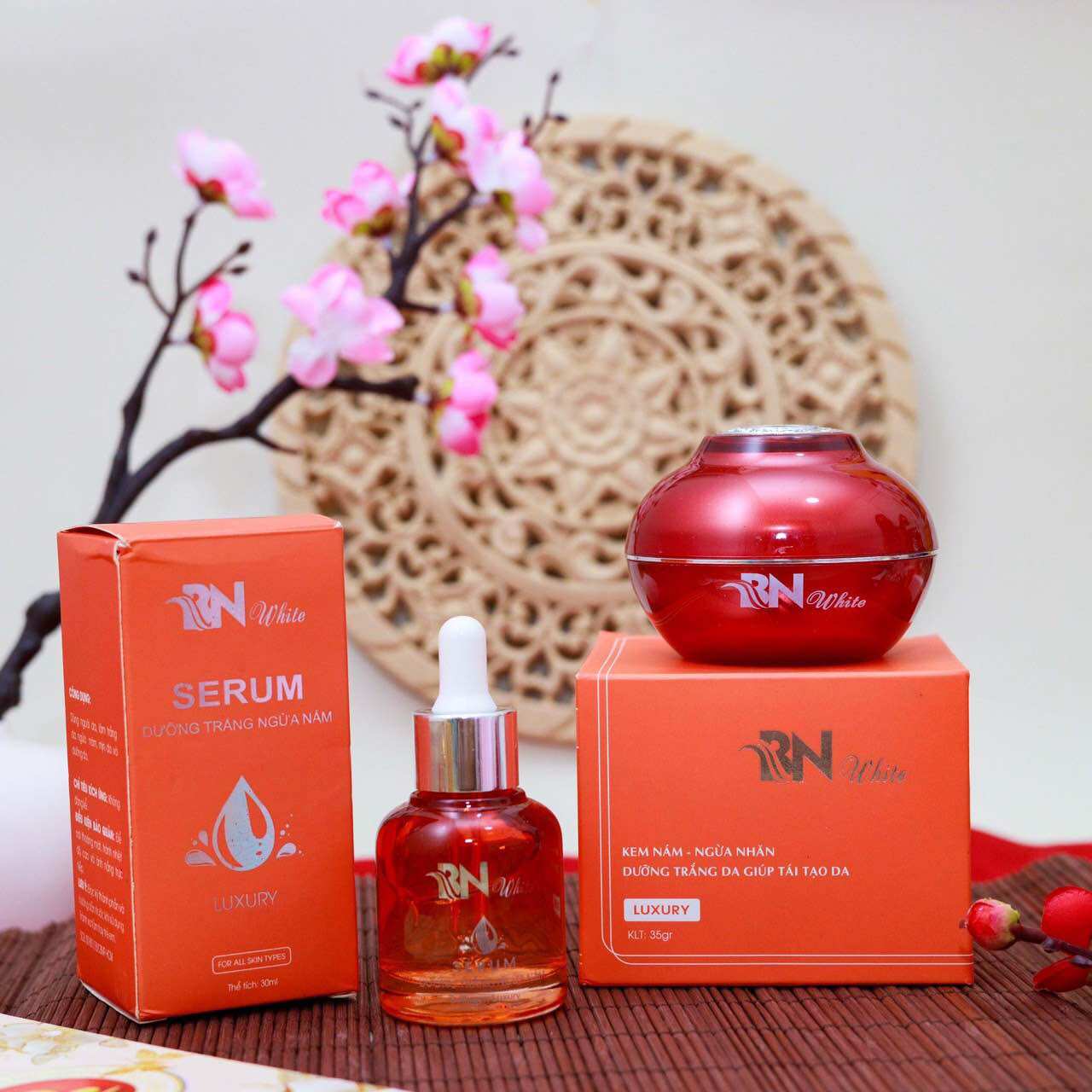 Bộ kem face BN white trắng da trị Nám mẫu mới
