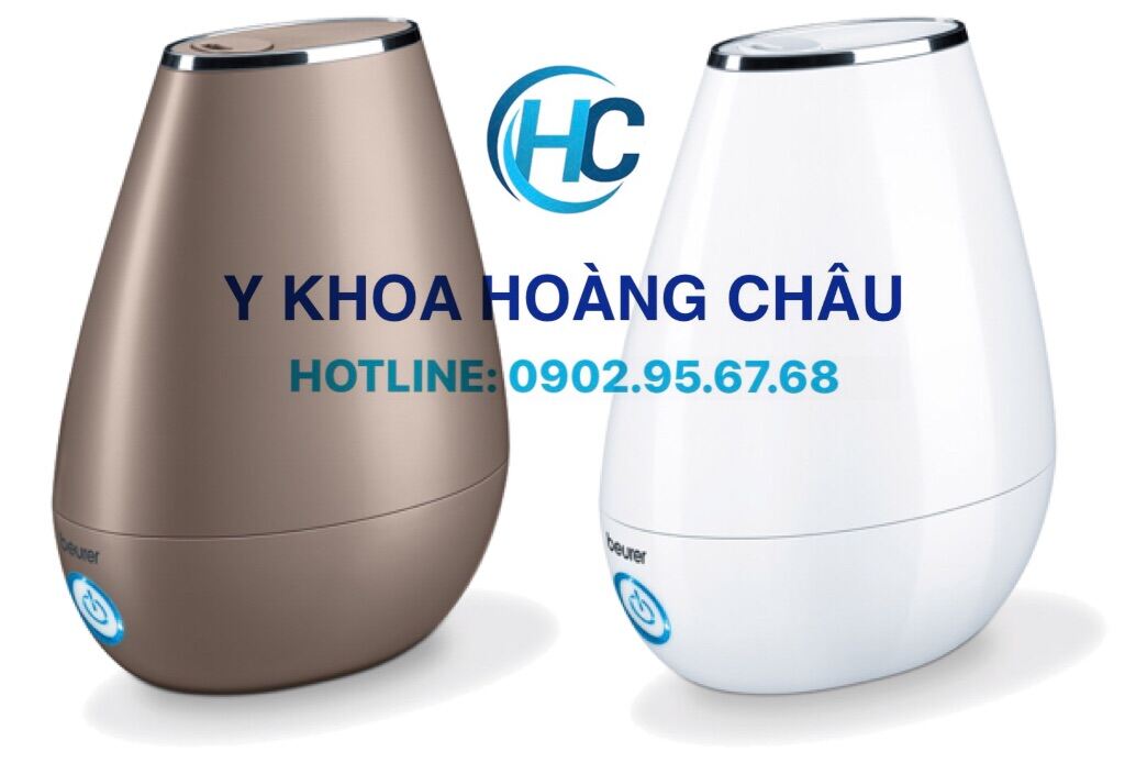 CHÍNH HÃNG Máy phun tạo độ ẩm không khí chế độ ban đêm Beurer LB37 bảo