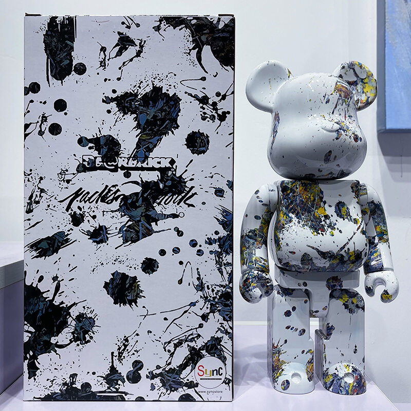Bearbrick bạo lực gấu người nhện hành động hình vật trang trí trang trí lý tưởng cho lối vào và cửa sổ món quà trang trí