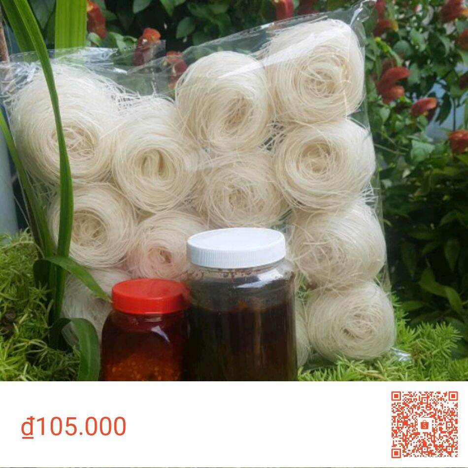 1kg phở khô gia lai + 0.5kg tương đen + 200g ớt xào