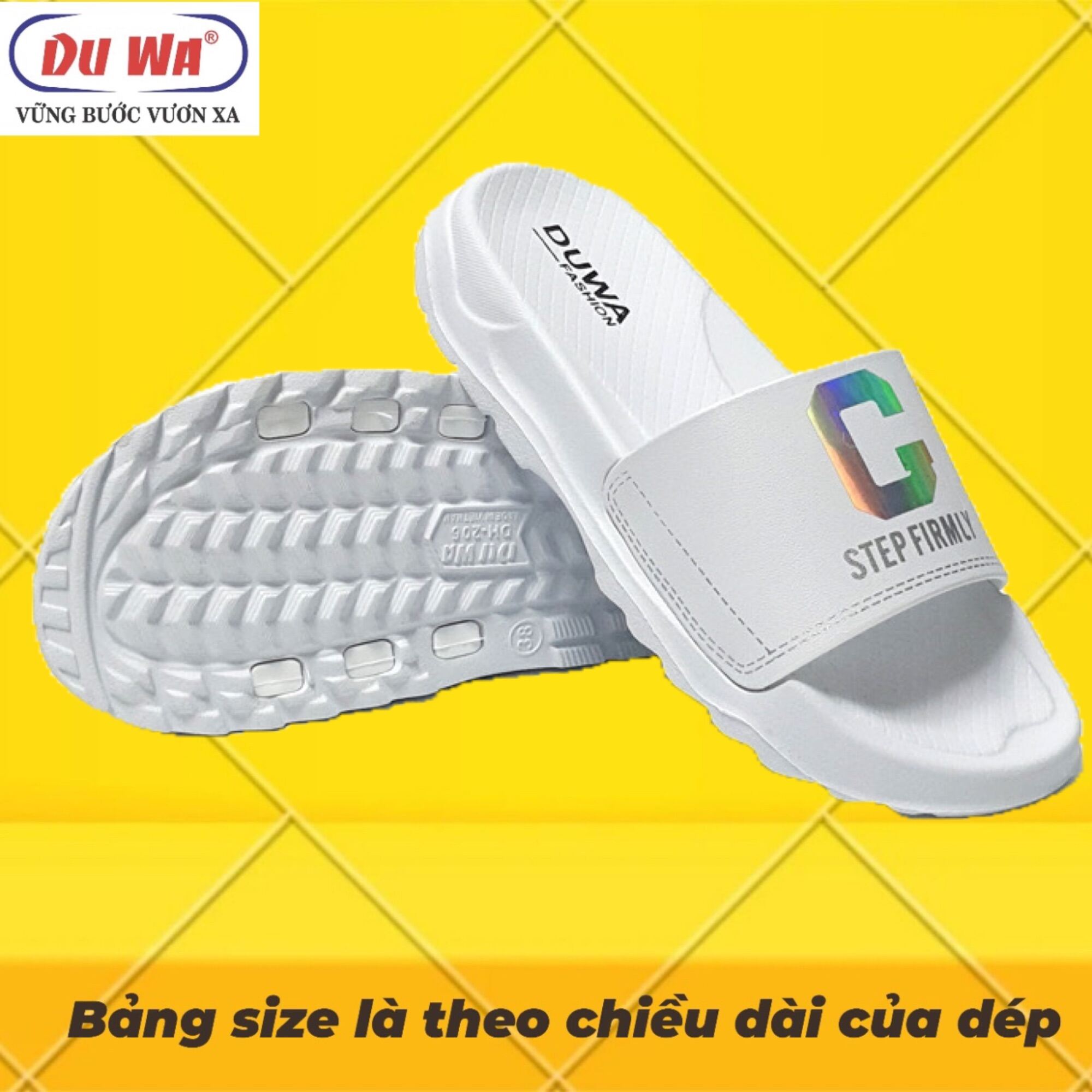 DH206-2 G  DÉP QUAI NGANG NAM NỮ UNISEX SIÊU NHẸ SIÊU BỀN [HÀNG DUWA CHÍNH HÃNG]