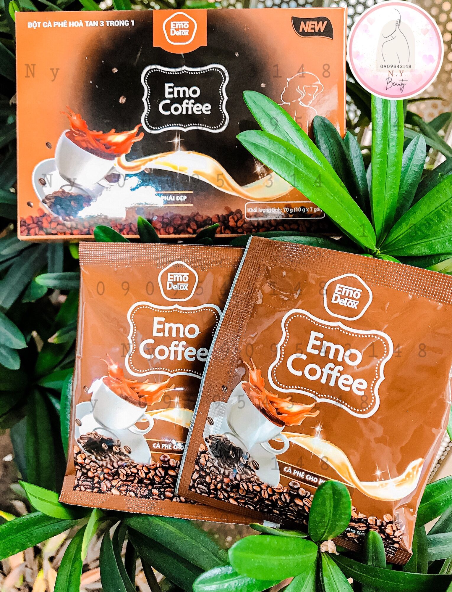 Cà Phê Giảm Cân Fen Emodetox - Emo coffee