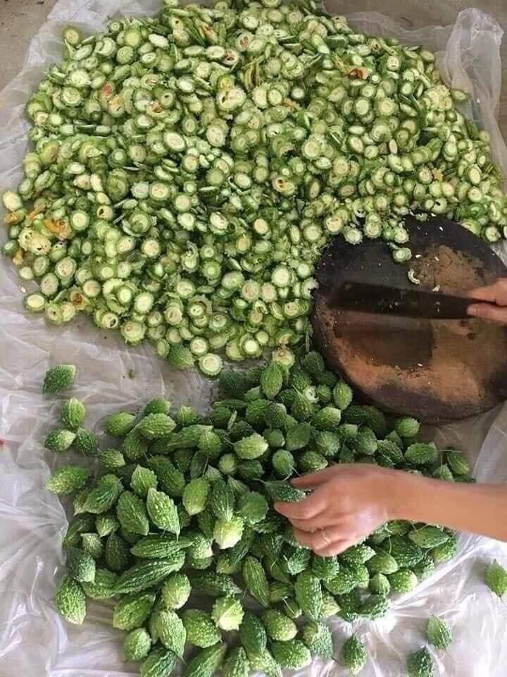 Mướp đắng (khổ qua) rừng thái lát phơi khô ( 1kg)