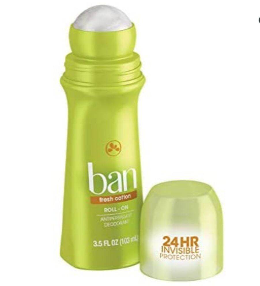 Lăn khử mùi BAN FRESH COTTON ( 103ml ) - Ban Canada