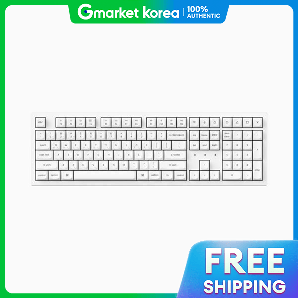 Keychron(KEYCHRON) | Bàn phím cơ văn phòng Keychron K10 PRO SE2 màu trắng không dây 2.4G hotswap swi