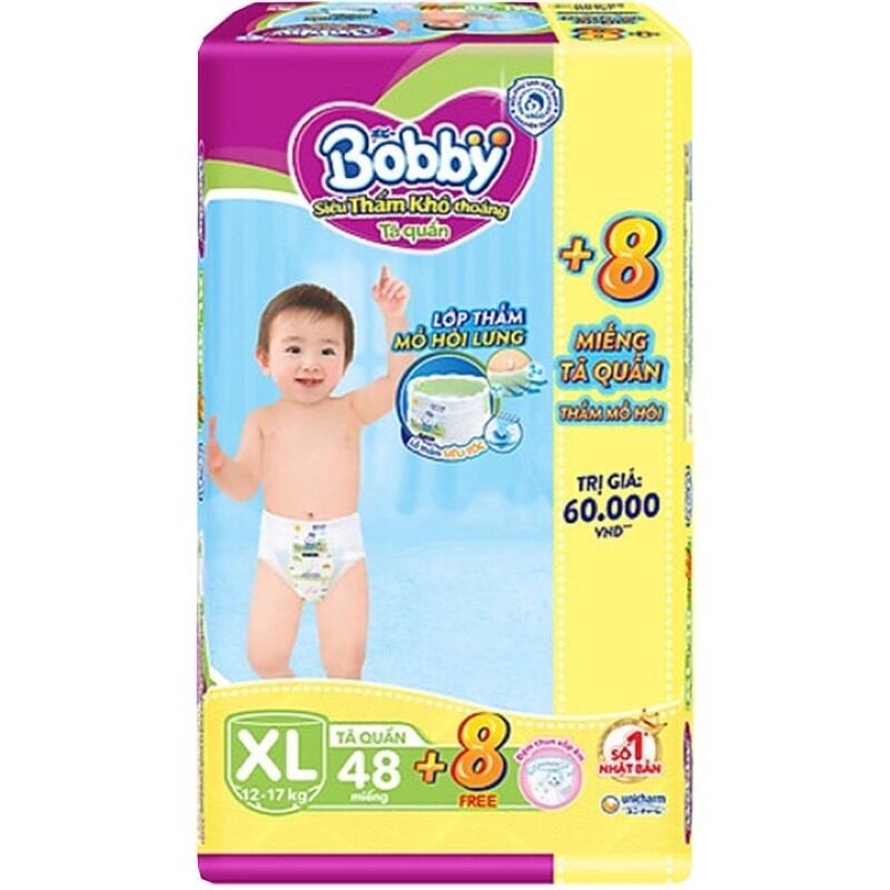 Tã quần bobby M54;L52;XL46;XXL42