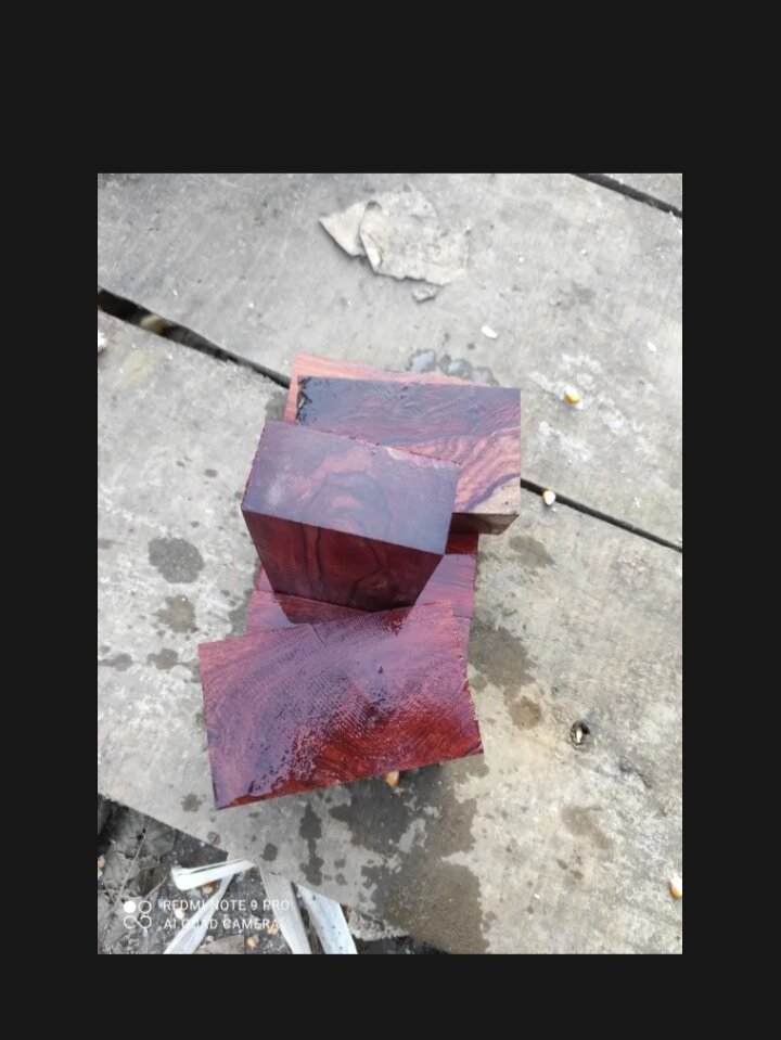 Phôi gỗ cẩm(20x8x4cm)