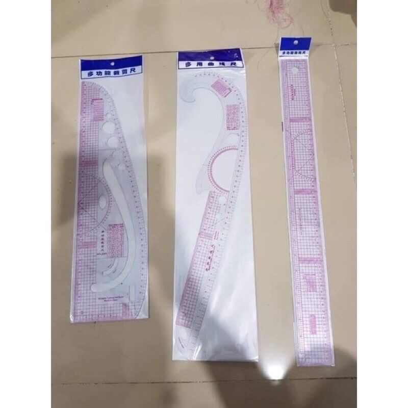 Thước dẻo uống cong co giãn uốn cong vẽ được nhiều góc độ