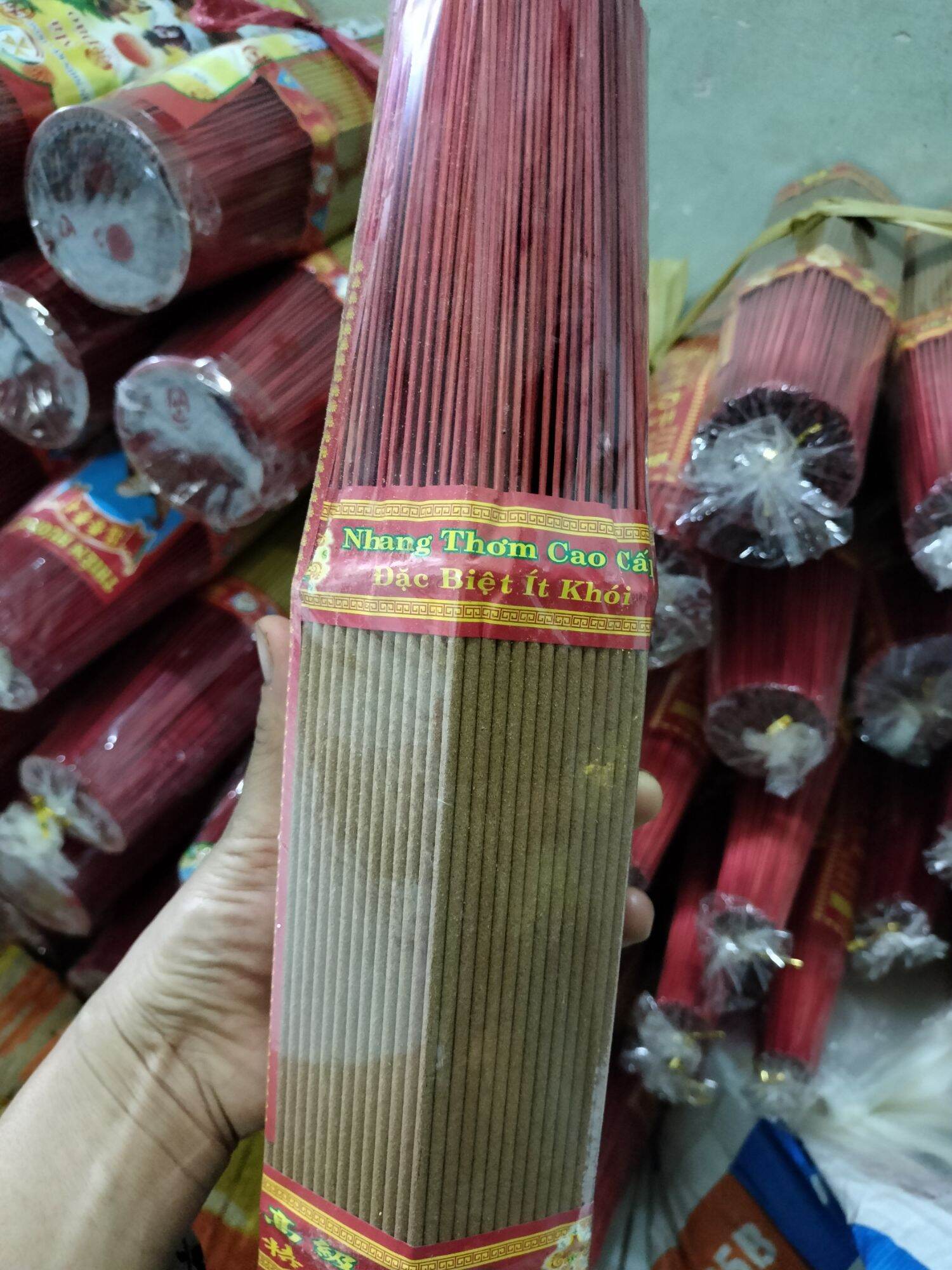 Nhang Quế ít khói ít tàn 546 cây/Nhang sạch thơm Quế