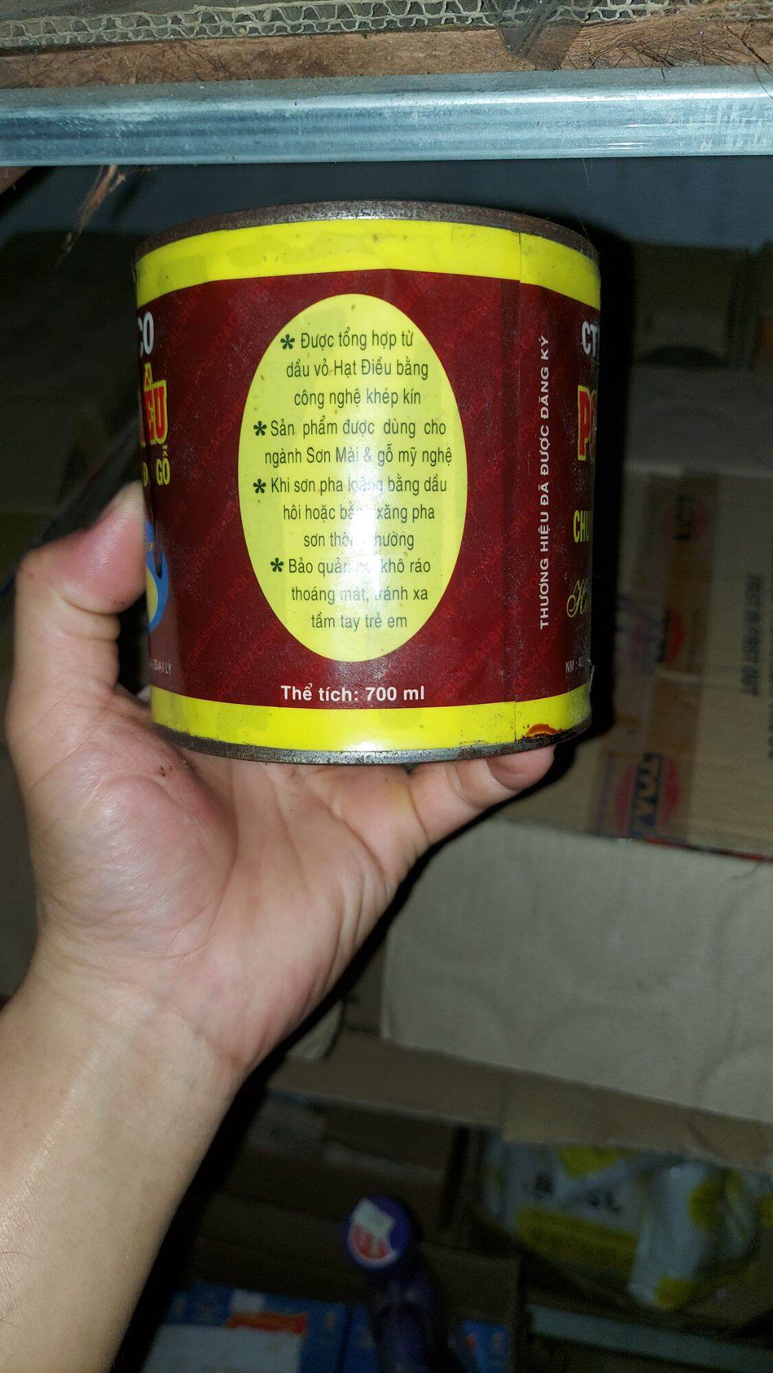 sơn dầu đều naco dùng cho gỗ 700ml và 350ml